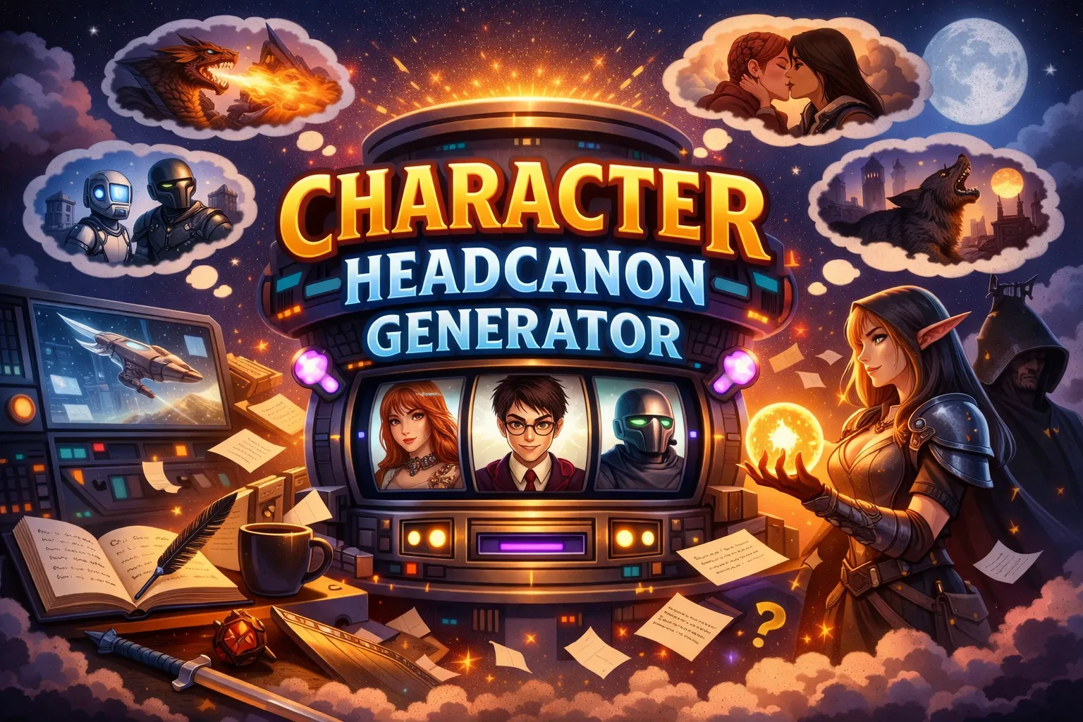 Character Headcanon Generator