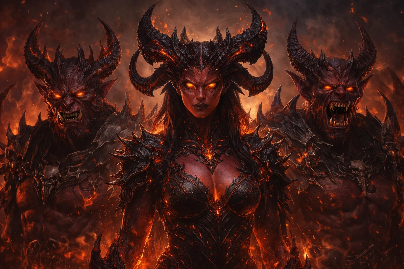 Dark Demon Character - Demon Name Generator