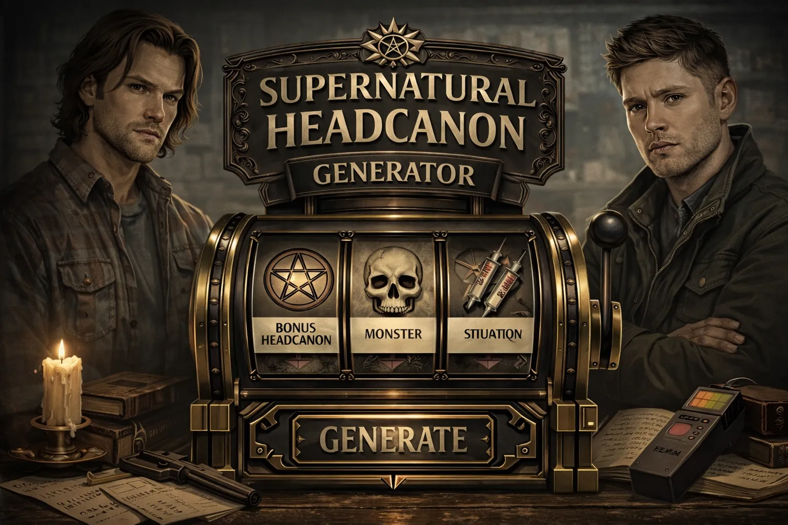 Supernatural Headcanon Generator